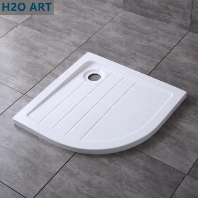 Κίνα Single Color 800x800x45mm Corner Acrylic Shower Tray για γυάλινο ντουλάπι Base Bath Tray προς πώληση