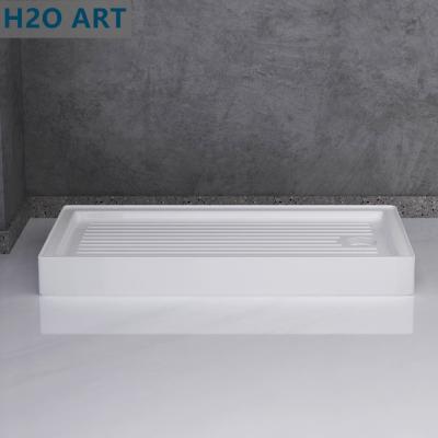 China Acrilico bañera de ducha con base rectangular Popular en Europa y el mercado sudamericano en venta