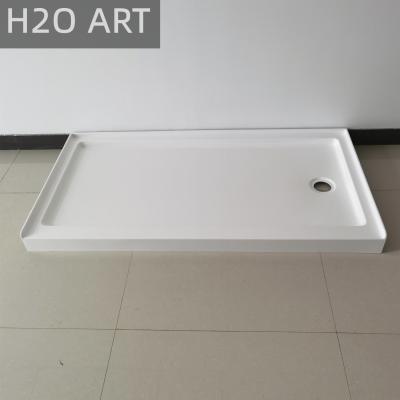 China Rectangular Acrylic Douche Base 60X32 prime voor Canada Market Afvalgat 95mm Dimater Te koop