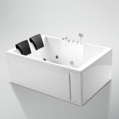 Κίνα 1800mm Whirlpool Massage Ακρυλική μπανιέρα για 2 άτομα Προσαρμοσμένα χαρακτηριστικά προς πώληση