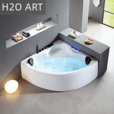 Κίνα Προσαρμοσμένη Ακρυλική εσωτερική Whirlpool Massage Corner μπανιέρα για 2 άτομα εσωτερική πολυτέλεια προς πώληση