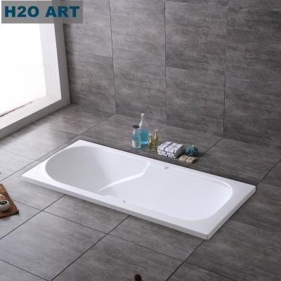 China HA31 simple bañera de acrílico incorporada con caída de ventas europeas y solicitud personalizada en venta