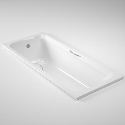 China Rectangle Acrylic Bathtub with Handles and Color Africa Simple Drop Built-in Structure for sale