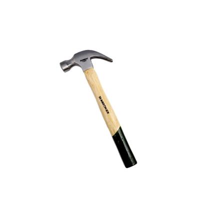 China Cover Hammer Handle Wooden Claw Hammer 0.25kg-0.75kg for sale