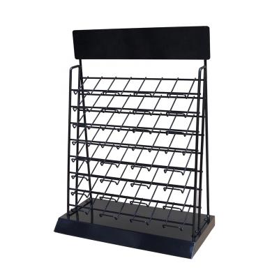 China Decorative Double Sided Ceramic Tile Sample Shows Showroom Exhibit Rack Granite And Marble Tile Display Stand for sale