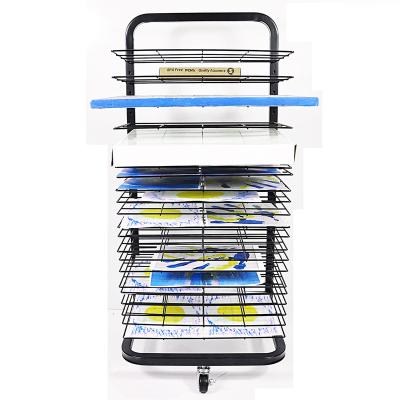 China Supermaket OEM&ODM Service Magazine Rack Metal Paper Display Rack Newspaper Holder Shopping Paper Bouquet Holder for sale