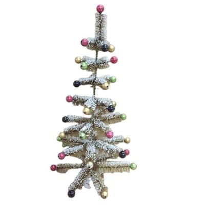 China Shenzhen Factory Vintage Rattan Christmas Braid Tree for sale