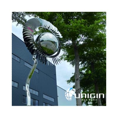 China Customized Manufacturer Custom Wholesale Outdoor Outdoor Public Metal Sculpture Art Installation for sale