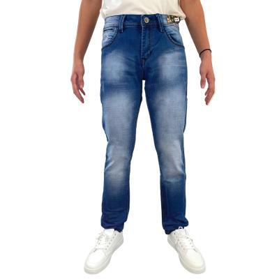 China 2021 new men's jeans men's jeans QUICK-DRY classic straight male pants elasticity fashion elasticity blue casual chic blue pants for sale