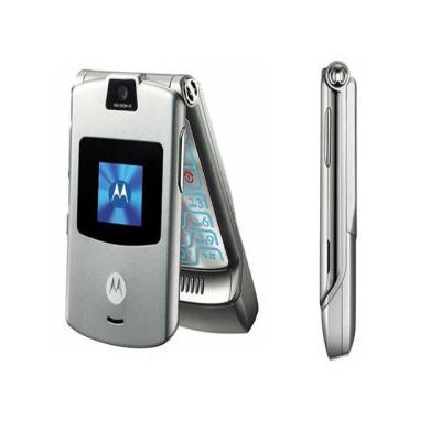 China Free Shipping Original Phone Flip For Motorola V3 Mobile Phone In 8 Languages ​​Multiple Keyboard Mobile Phone Colo Refurbished Hot Selling Products for sale