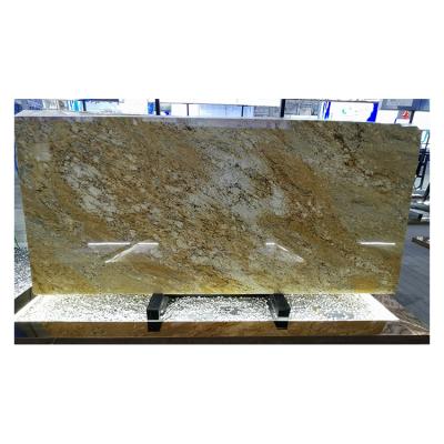 China 2020 China Factory Hot Sale Modern Pure Desert Gold Granite Slabs Polished for sale