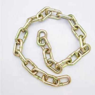 China Professional Stair Beige Color Acrylic Twisted Open Link Chain With Low Price for sale