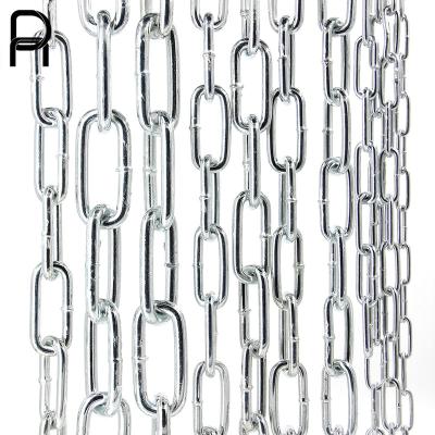 China Decoration China Manufacturer Quality Din 763 Link Chain Galvanized Long Iron 4mm Link Choke Chain for sale