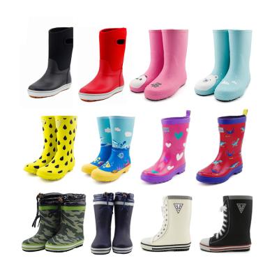 China Hot Selling Anti-skid Wholesale Children Rain Boots Garden Shoes Kids Shoes Wholesale Rain Boots for sale