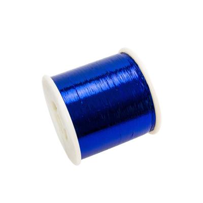 China Elastic For Factory Wholesale Lurex Yarn M Type PET Metallic Knitting Yarn for sale