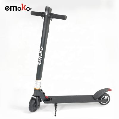 China Foldable EU Warehouse Front Light Mobility 2 Wheel 6 Inch LED Electric Scooter 30km/h e Scooter for sale