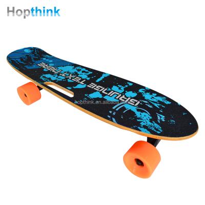 China Maple board factory price carbon fiber electric skateboard small fishboard electric skateboard with controller for sale