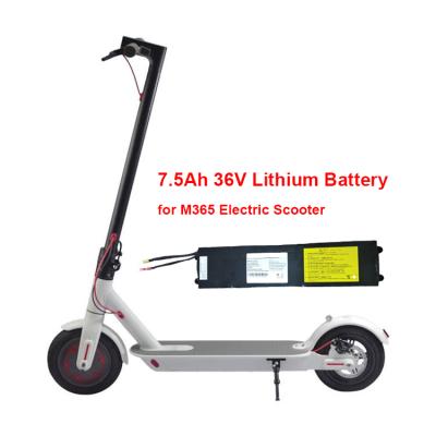 China Electric Scooters Power Supplies 8.5inch Electric Scooter 36V 7.5Ah Rechargeable Lithium Ion Battery for sale