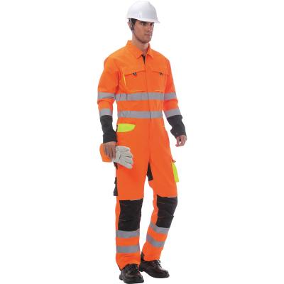 China Men's Safety Force Workwear Workwear Reflective Industrial Male Uniform Workwear Hi Suit for sale