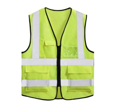 China Hi Vis Reflective Clothing Hi Vis Workwear Strength Wholesale Safety Work Construction Vest for sale