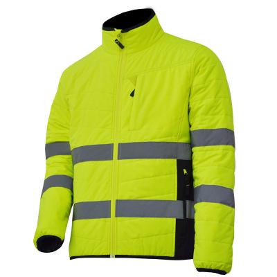 China High Visibility Water Proof Safety Workwear Reflective Safety Workwear Industrial Work Jacket for sale