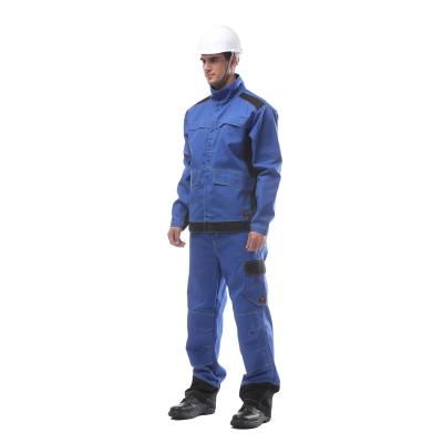 China Construction Safety Men Worker Uniform Jacket Anti-Static Flame Retardant Flame Retardant Miners Clothing for sale