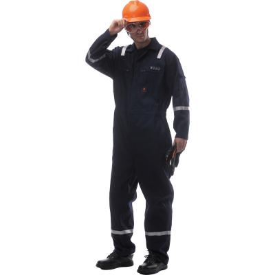 China Industry Workers Force Work Hi Wear Reflective Customize Men Safety Workwear Flame Retardant Coverall for sale