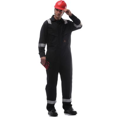 China High Visibility Safety Construction Coveralls Reflective Flame Retardant Workwear Coveralls for sale