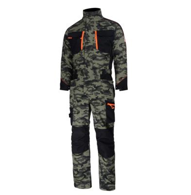 China Wholesale New Adjustable Outdoor Clothing Suit Men's Breathable Camouflage Green Coverall Uniform for sale