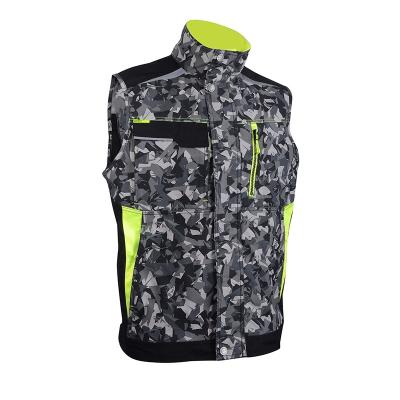 China Wear Resistant New Product Breathable Work Wear Cloth Camouflage Wear Resistant Vest for sale