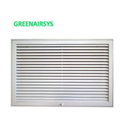 China HVAC Detachable System Aluminum Sliding Door Sun Shade Grill Design Air Canopy For Air Return for sale