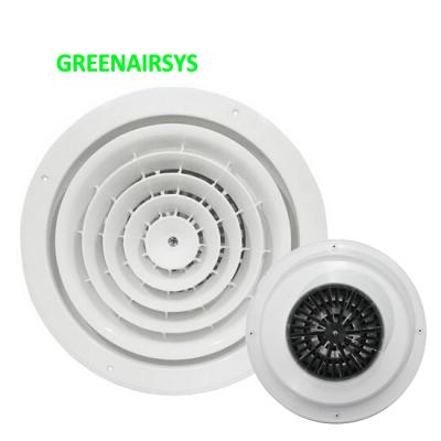 China Plastic-steel round plastic vent for central air conditioning system for sale