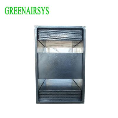 China Aluminum or galvanized steel sound attenuator for sale