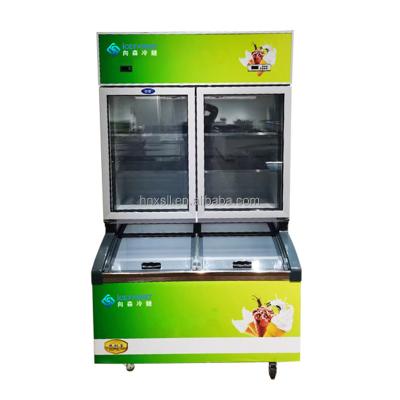 China Energy Saving Display Device Commercial Freezer Combination Chiller Freezer Sold In China for sale