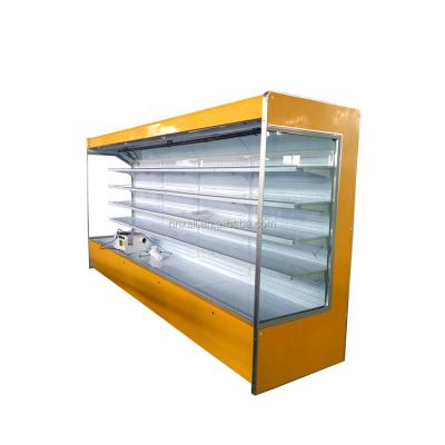 China Air Cooling Best Price Vertical Frozen Florist Refrigerator Supermarket Upright Open Cooler / Refrigerated Showcase for sale