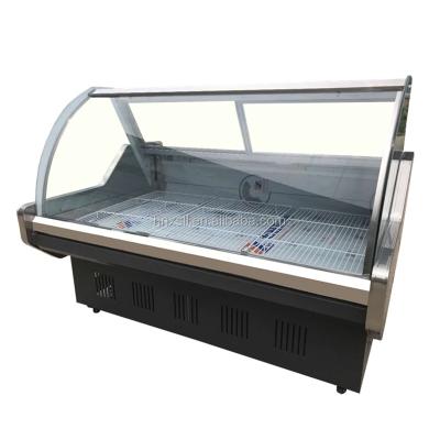 China Energy Saving Hot Sale Fresh Meat Display Refrigerator Showcase For Supermarket And Butcher Shop With Good Price for sale