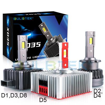 China Original BULBTEK XD35 110W 30000LM Xenon Bulb HID Ballast D1 D2 D3 D4 D5 D8 No CANBUS Car LED Headlight Error Free Universal for sale