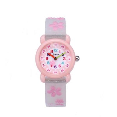 China Good Price Pink Flower Design Watches For Kids Girl On Sale for sale