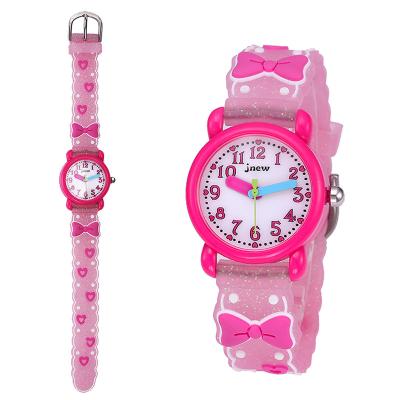 China 3ATM Waterproof Custom Bow Pattern Watch Children Girl new latest girls watch stylish custom watch hands for sale