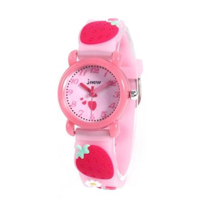 China wholesale 3ATM Waterproof Cartoon 3d Quartz Watch Girls baby watch for sale