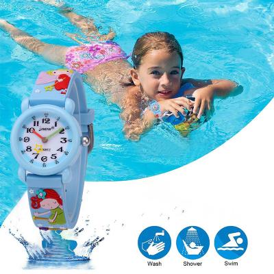 China Factory Direct Hot Life Waterproof Quartz Watch Colorful Night Light Led Sports Children's Quartz Watches for sale