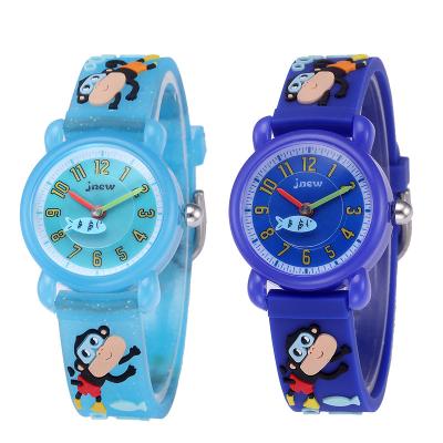 China JNEW Waterproof Student Boys And Girls Sports Quartz Watch Kids Watch Manufactures for sale