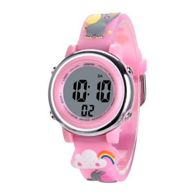 China Digital Kids Watch Led Back Light Original Cartoon Kids Watch 3 Atm Waterproof Cheap Wearable Devices Kids Watch for sale