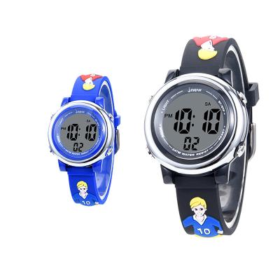 China high quality sports timewait digital watches kids cartoon character watches 3atm water resistant hand watch for boys for sale