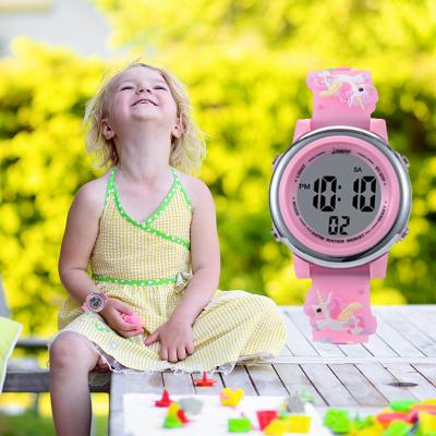 China Kids Watches 2021 Fashion Cartoon Pretty Unicorn Horse Style Children's Watches Kids Student Girls Boys Quartz Wrist Watch Clock for sale