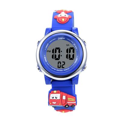 China Watch For Kids Boys Girls Fashion Waterproof led kids watch cartoon design for children for sale