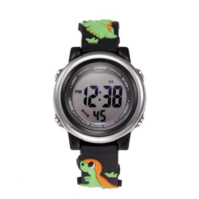 China 2021 Led Kids Dinosaur Cartoon Pattern Students Birthday Party Digital Watch for sale