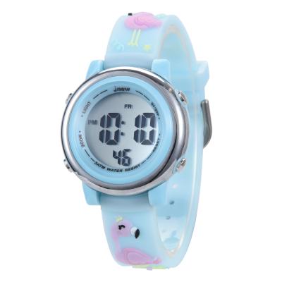 China Cute Cartoon Wristwatch Environmentally Friendly Materials For Children Kids Best Gifts Child Digital baby boy Watch for sale