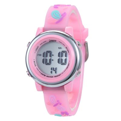 China Children LED Digital Watch Relogio Sports Watches Kids Cartoon Jelly Relojes Waterproof Wristwatches kids watches suppliers for sale