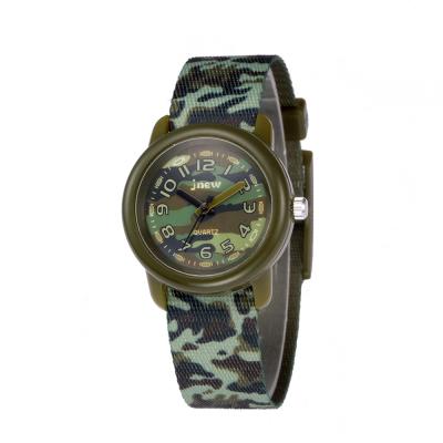 China Environmental Sports Cartoon Army Green Children Watch Waterproof For Boy kids watch water proof and water resist for sale